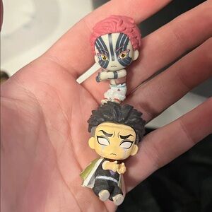 Anime Chibi Figures Set
